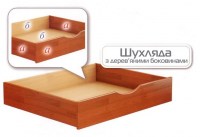 Ящик с деревянными боковинами